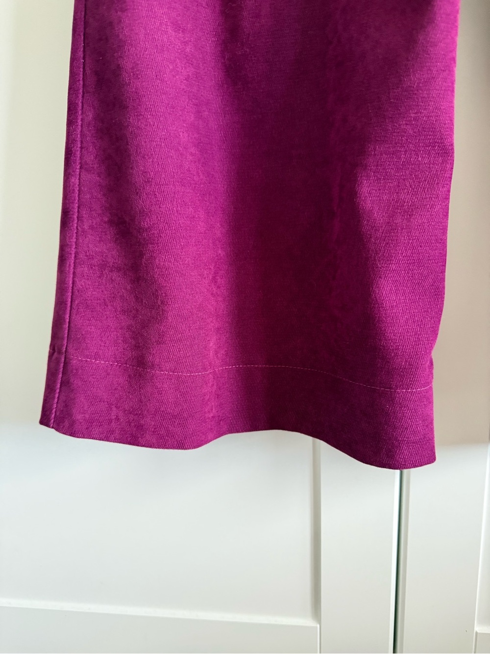 Women’s Boot Cut High-Rise Pants in Berry - Picture 7 of 15